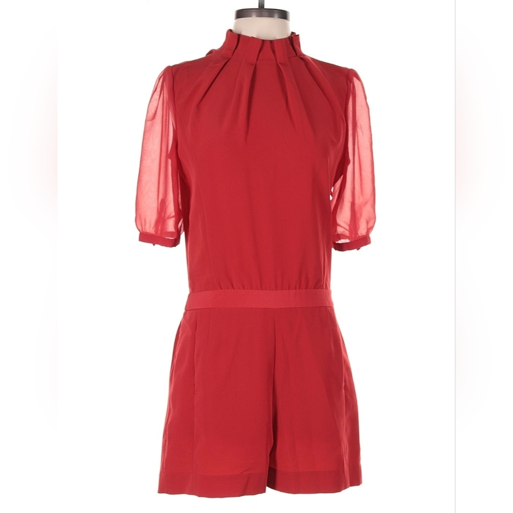 Ted Baker Vibrant Red Romper, Size 6 (2 UK)